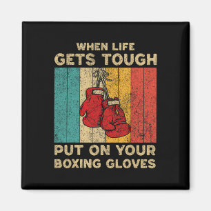 Aimant Elle Te Punira Dans Le Visage Vintage Boxe