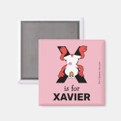 Aimant Elmo Alphabet | X Xray (Recto/Verso)