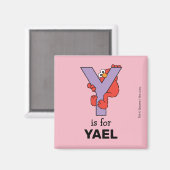 Aimant Elmo Alphabet | Y Violet (Recto/Verso)