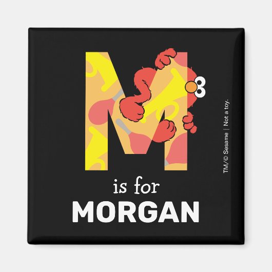 Aimant Elmo Alphabete | M Musique (Devant)