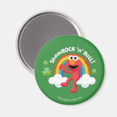 Aimant Elmo | Arc en arc-en-ciel shamrock 'n' (Recto/Verso)