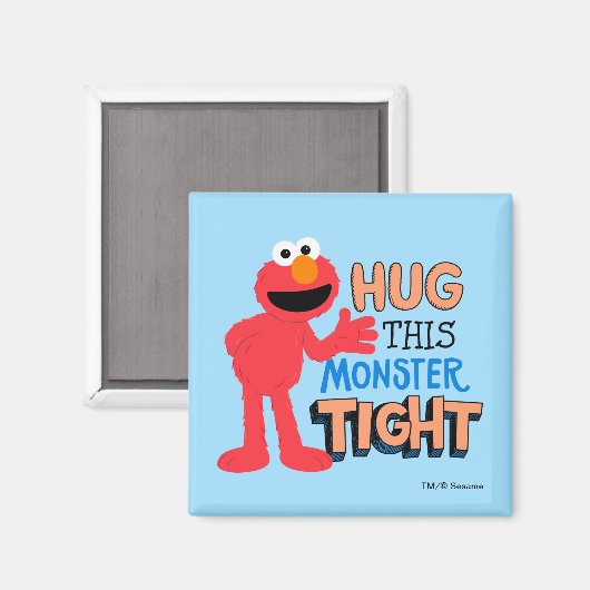 Aimant Elmo | Enserrez ce monstre serré (Recto/Verso)