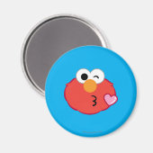 Aimant Elmo Face Jeter un baiser (Recto/Verso)