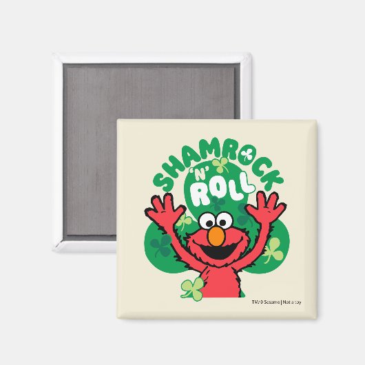 Aimant Elmo | Rouleau "N" shamrock (Recto/Verso)