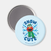 Aimant Elmo Snow Cute (Recto/Verso)