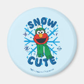 Aimant Elmo Snow Cute (Devant)