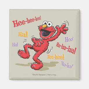 Aimant Elmo vintage Hihihi !