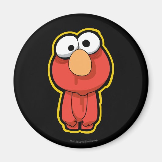 Aimant Elmo Zombie (Devant)