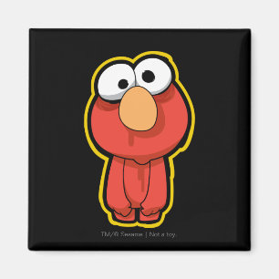 Aimant Elmo Zombie