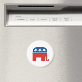 Aimant elphant du parti républicain américain (In Situ (Lave-vaisselle))