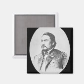 Aimant Ely Samuel Parker (1828-1895) Chef de Seneca et Fe (Recto/Verso)