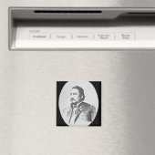 Aimant Ely Samuel Parker (1828-1895) Chef de Seneca et Fe (In Situ (Lave-vaisselle))