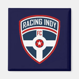 Aimant Emballage de l'aimant de bleu d'Indy