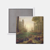 Aimant Embarquement de St. Paula Romana à Ostia, 1637-39 (Recto/Verso)