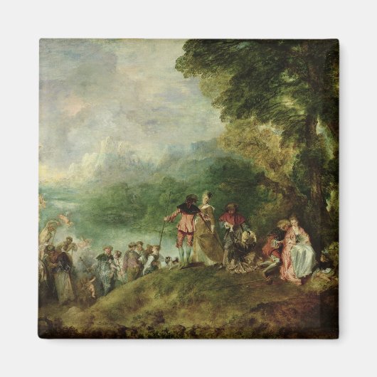 Aimant Embarquement pour la Cythère, 1717 (Devant)