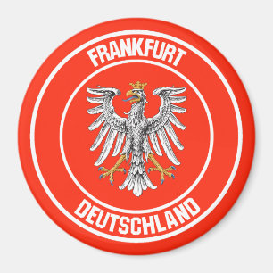 Aimant Emblem rond de Francfort