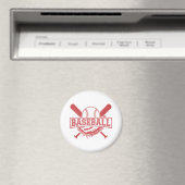 Aimant Emblème de baseball classique (In Situ (Lave-vaisselle))