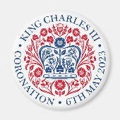 Aimant emblème de couronnement (Devant)