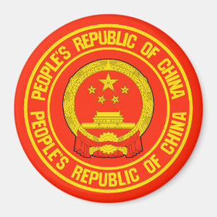 Aimant Emblème de la Chine