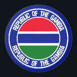 Aimant Emblème de la Gambie<br><div class="desc">Emblème de la Gambie</div>