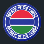 Aimant Emblème de la Gambie<br><div class="desc">Emblème de la Gambie</div>