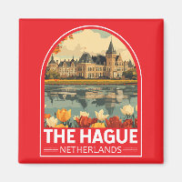 Emblème de La Haye Pays-Bas Travel Art