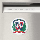 Aimant emblème de la république dominicaine (In Situ (Lave-vaisselle))