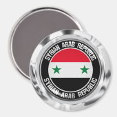 Aimant Emblème de la Syrie (Recto/Verso)