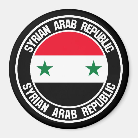 Aimant Emblème de la Syrie (Devant)