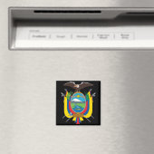 Aimant emblème de l'Équateur (In Situ (Lave-vaisselle))