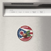 Aimant Emblème de Marronnier de l'Ohio 🌰 (In Situ (Lave-vaisselle))