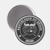 Aimant Emblème du Bénin (Recto/Verso)