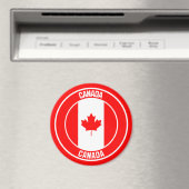 Aimant Emblème du Canada (In Situ (Lave-vaisselle))