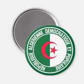 Aimant Emblème du cycle algérien (Recto/Verso)