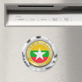 Aimant Emblème du cycle birman (In Situ (Lave-vaisselle))