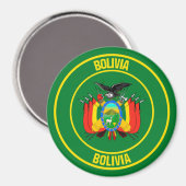 Aimant Emblème du cycle bolivien (Recto/Verso)