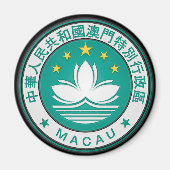 Aimant Emblème du cycle de Macau (Devant)