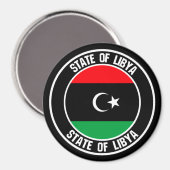 Aimant Emblème du cycle libyen (Recto/Verso)