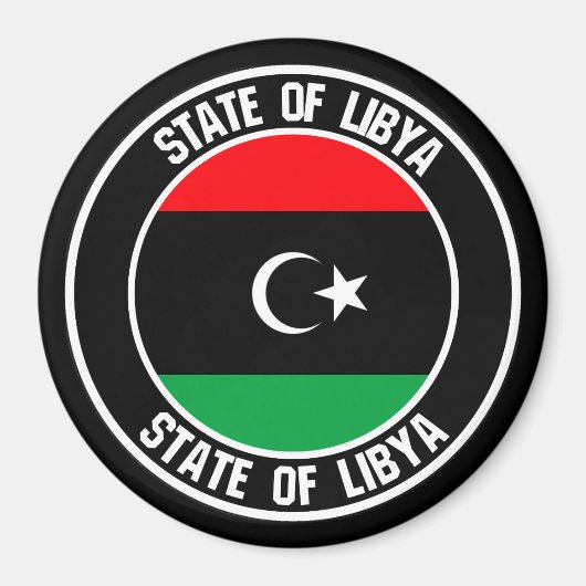 Aimant Emblème du cycle libyen (Devant)
