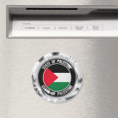 Aimant Emblème du cycle palestinien (In Situ (Lave-vaisselle))