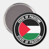 Aimant Emblème du cycle palestinien (Recto/Verso)