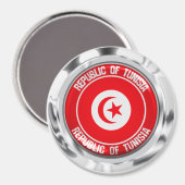 Aimant Emblème du cycle tunisien (Recto/Verso)