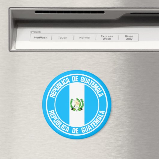 Aimant Emblème du Guatemala (In Situ (Lave-vaisselle))
