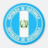 Aimant Emblème du Guatemala (Devant)