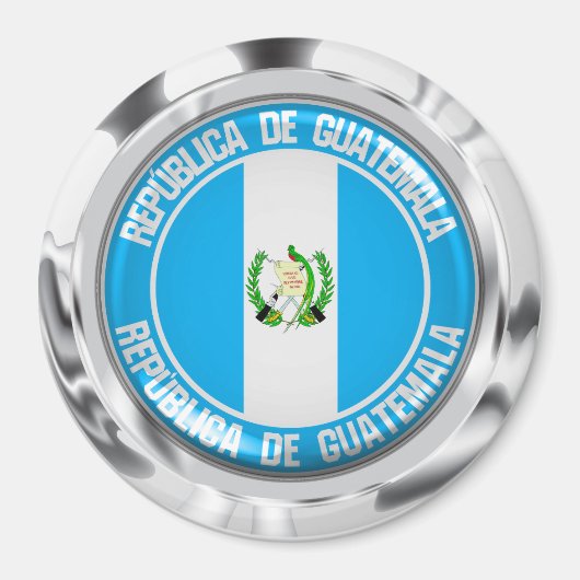 Aimant Emblème du Guatemala (Devant)