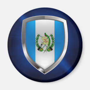 Aimant Emblème du Guatemala Mettalic