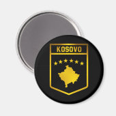 Aimant Emblème du Kosovo (Recto/Verso)
