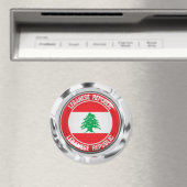 Aimant Emblème du Liban (In Situ (Lave-vaisselle))