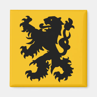 Aimant Emblème du Lion flamand