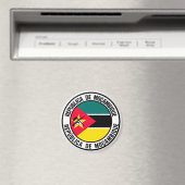 Aimant Emblème du Mozambique (In Situ (Lave-vaisselle))